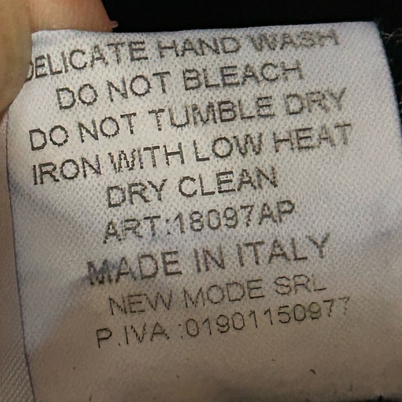 Bellambra Italy Linen Crochet Plus Size Dress Swimsuit Coverup - Picture 7 of 9